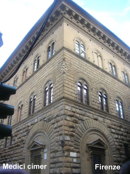 Medici címer, Firenze